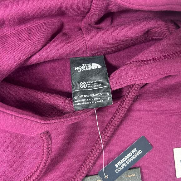 The North Face Heritage Patch Pullover hoodie in Boysenberry S NWT - Picture 4 of 6
